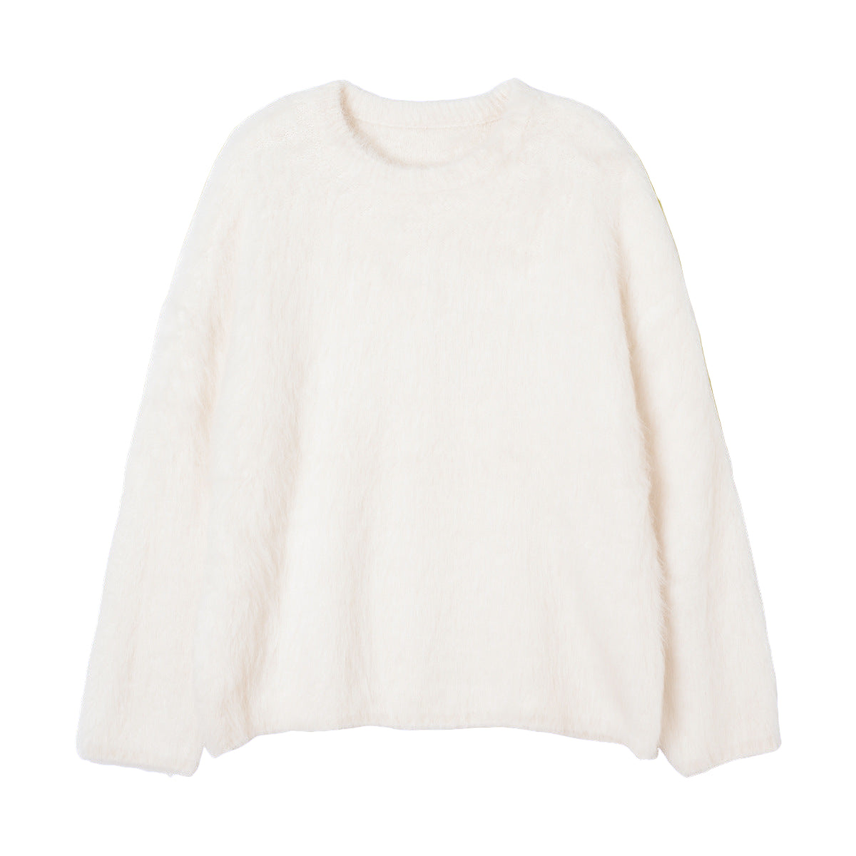 Jersey de Alpaca Cuello Redondo de Lana