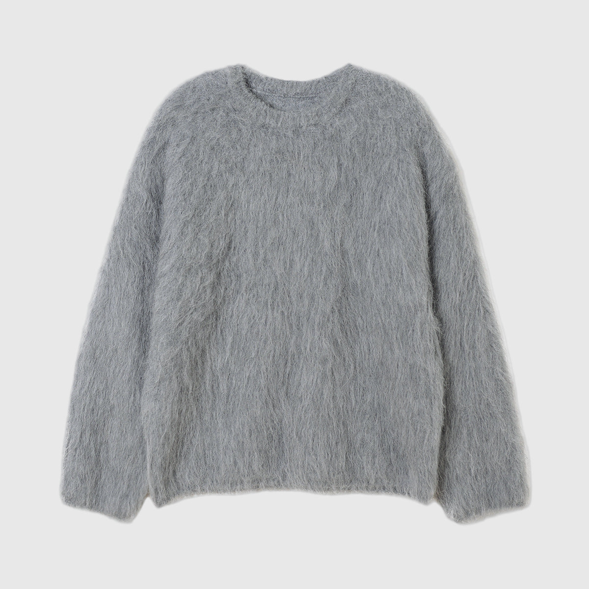 Jersey de Alpaca Cuello Redondo de Lana