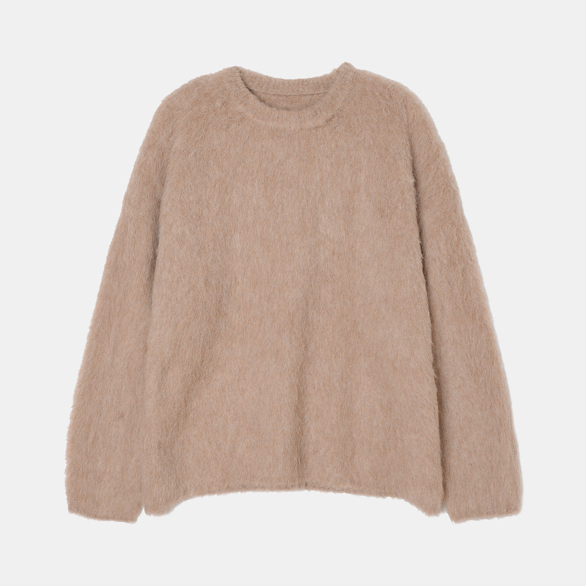 Jersey de Alpaca Cuello Redondo de Lana