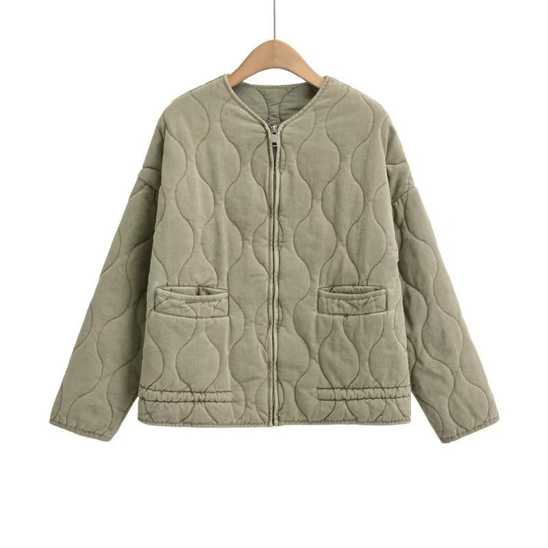 Chaqueta Acolchada de Algodón