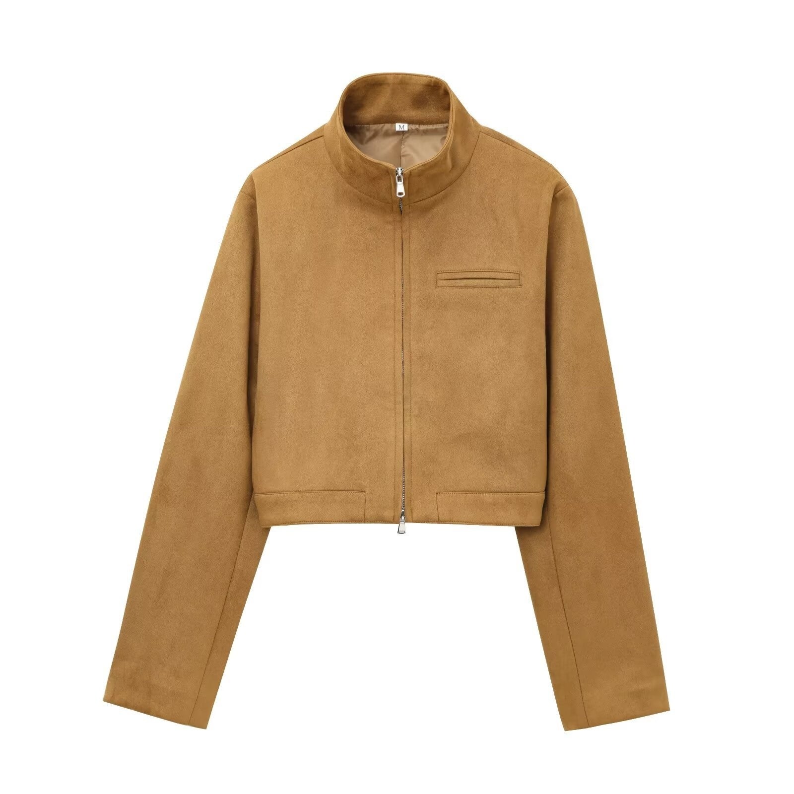 Abrigo Efecto Ante Suede