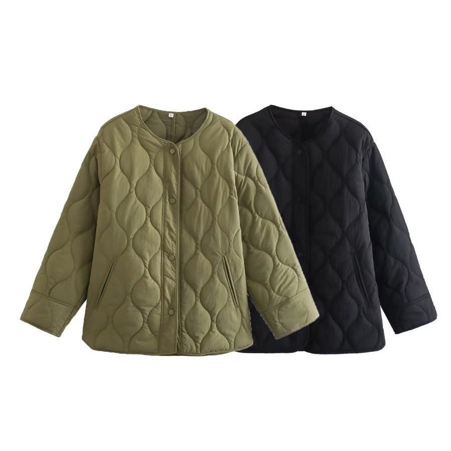 Chaqueta Acolchada de Algodón