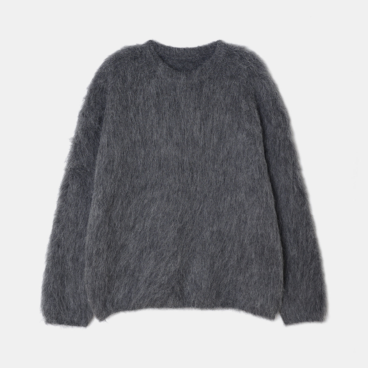 Jersey de Alpaca Cuello Redondo de Lana